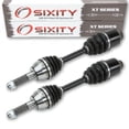thumbnail image 2 of 2 pc Sixity XT Rear Left Right Axle compatible with Polaris Sportsman 500 HO 2010 - A10MH50AJ AX AZ 4X4, 2 of 3