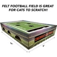 thumbnail image 3 of Pets First NFL Cincinnati Bengals Cat Scratcher Box Football Field Designed Cat Scratcher & Lounge, 3 of 8