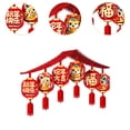 thumbnail image 6 of S SERENABLE 2025 Chinese New Year Banner Door Decoration 78.74 inch Decorative Crafts Reusable Cute Snake Year Ornament for Store Bedroom A, 6 of 8