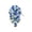 A-Blue, variant on Thanksgiving Artificial Trailing Morning Glory Vine Garland, Faux Fall Flower Stems for Front Door Wreath, Porch Beam, Balcony Railing or Wall Hanging, Warm Harvest Home Decor, Gracious Host Gift