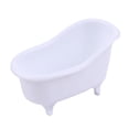 thumbnail image 4 of Soporte para jabonera de bañera, caja de almacenamiento de maquillaje decorativa, caja organizadora de joyas, contenedor de cosméticos para mostrador Blanco shamjiam Jabonera para bañera, 4 of 9