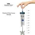thumbnail image 2 of Woodstock Windchimes Chime Fantasy Butterfly, Wind Chimes For Outside, Wind Chimes For Garden, Patio, and Outdoor Décor, 10"L, 2 of 7