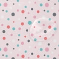 thumbnail image 4 of FREEAMG Shower Curtains Pink Polka Dot Curtain，Waterproof Fabric Decor Shower Curtains for Bathroom Set with 12 Hooks, 66"x 72", 4 of 6