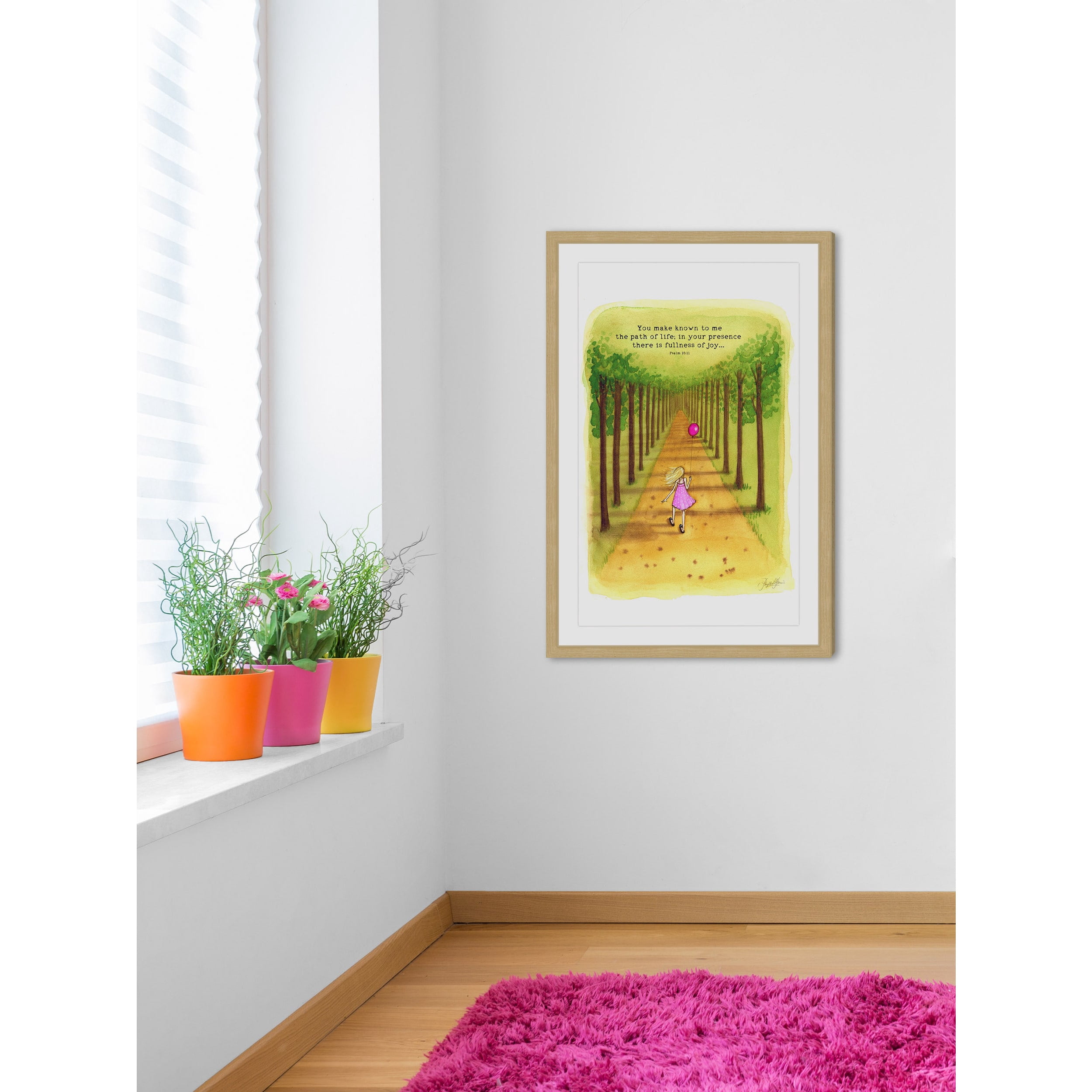Marmont Hill "Path" by Phyllis Harris Framed Painting Print
