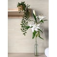 thumbnail image 2 of Chesapeake Grassweave Peach Imitation Grasscloth Wallpaper, 2 of 4