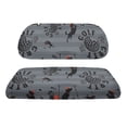thumbnail image 2 of Pzuqiu Golf Dog Silhouette 2-Piece Golf Cart Seat Covers | Breathable Washable Protective Set Compatible with Most 2-Seater Carts, 2 of 10