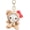 Brown Cat, variant on Cartoon Bag Charms Cute Plush Keychain for Women Girls, 5" Soft Backpack Key Chain Cute Stuffed Animals Bag Keychain