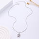 thumbnail image 4 of Collar de Lazo Rosa con Dije de Corazón de Circonita para Concienciar Sobre El Cáncer de Mama | Joyería de Aleación de Plata para Apoyo y Esperanza | Regalo Inspirador para Sobrevivientes y Simpatiza, 4 of 6