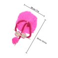 thumbnail image 2 of SHINYPASING Pull String Plush Animal Marionette String Puppet Pink Pine 1Set for Storytelling, 2 of 8