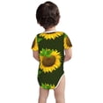 thumbnail image 6 of Rocae Sunflower for Baby Climbing Clothes Soft Baby Romper for Active Infants Comfortable and Breathable Crawling Jumpsuit Unisex Baby Outfit 9M, 6 of 8