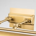 thumbnail image 4 of Lucas McKearn Winchfield Large Picture Light in Aged Brass, 4 of 5
