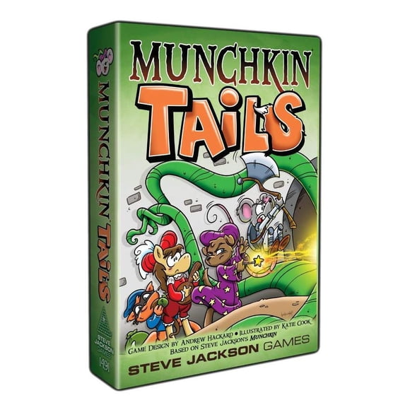 Juego de mesa Steve Jackson Games Munchkin Tails Green