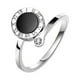 thumbnail image 1 of Xihbxyly Anillo de Acero Digital, Diseño de Cola de Diamante Abierta, Circonitas Brillantes, Aleación, Resistente Al Deslustre, Accesorio Elegante, Regalo para Ella, Joyería de Moda, para Damas y Niñ, 1 of 1