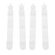 thumbnail image 4 of Juego de fútbol con bandera ajustable, 5 unidades, cinturones de fútbol con bandera ajustables de PP para equipos de entrenamiento para jóvenes y adultos, color blanco, 4 of 14
