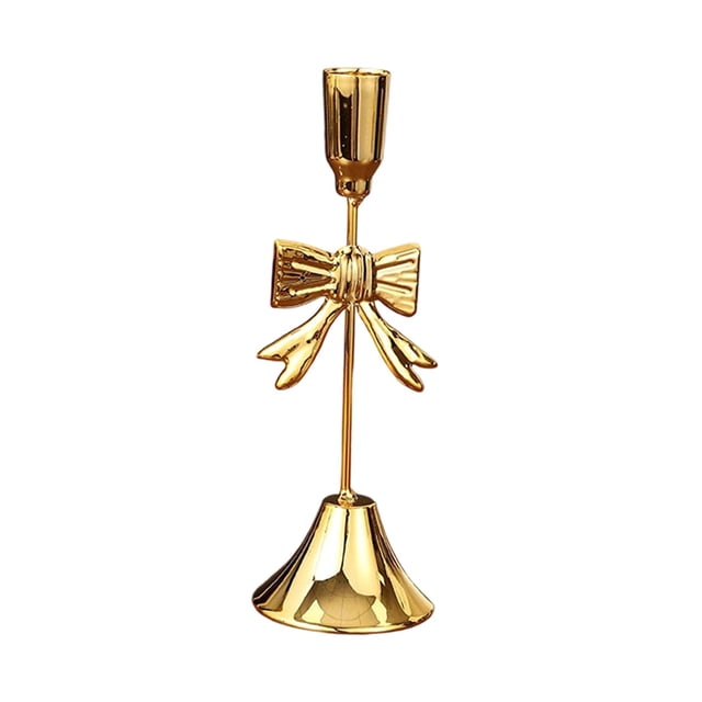 Candelabro de metal, soporte para velas, accesorio decorativo para fotografía, candelabro M