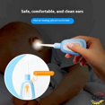 thumbnail image 2 of Ear Wax Removal Tool for Kids with LED Light, Remove Ear Wax with LED Light for Easy Access 3Pack-Blue, 2 of 5