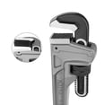 thumbnail image 3 of MAXPOWER Aluminum Straight Pipe Wrench, 18 Inch(450mm), 3 of 5