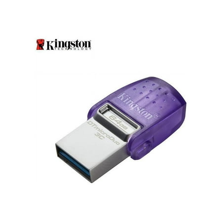 UPC: 0740617328219 | Kingston 64GB DataTraveler microDuo 3C USB Flash Drive USB Type-C and Type-A Flash Drive