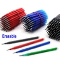 thumbnail image 3 of 20/30/40/50Pcs Set Erasable Gel Pen Refill 0.7mm Tip Color Ink Rod Replacement Office Writing Drawing Stationery Accessory 11cm 50Pcs Blue, 3 of 5