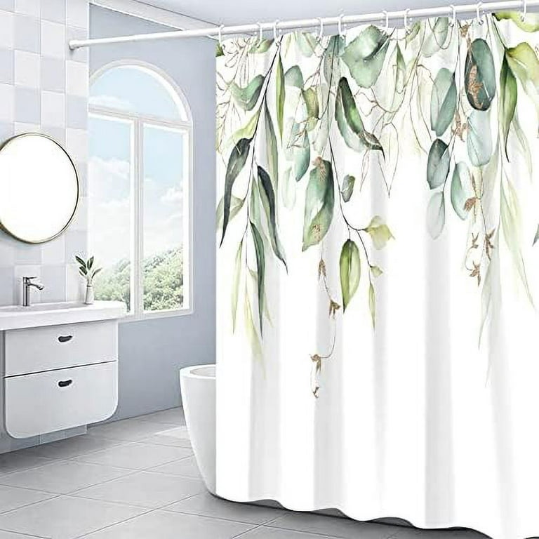  Alishomtll Tropical Plant Shower Curtain, Spring Flower Shower  Curtain Sets with 12 Hooks, Green Leaves Shower Curtain, Hummingbird Shower  Curtain, Waterproof Shower Curtains for Bathroom : Home & Kitchen