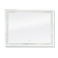 thumbnail image 5 of Dyconn Faucet Edison Crystal Horizontal/Vertical Wall Mounted Backlit LED Bathroom Vanity Mirror with Touch ON/OFF/Dimmer & Anti-Fog Function (48"W X 36"H), 5 of 5