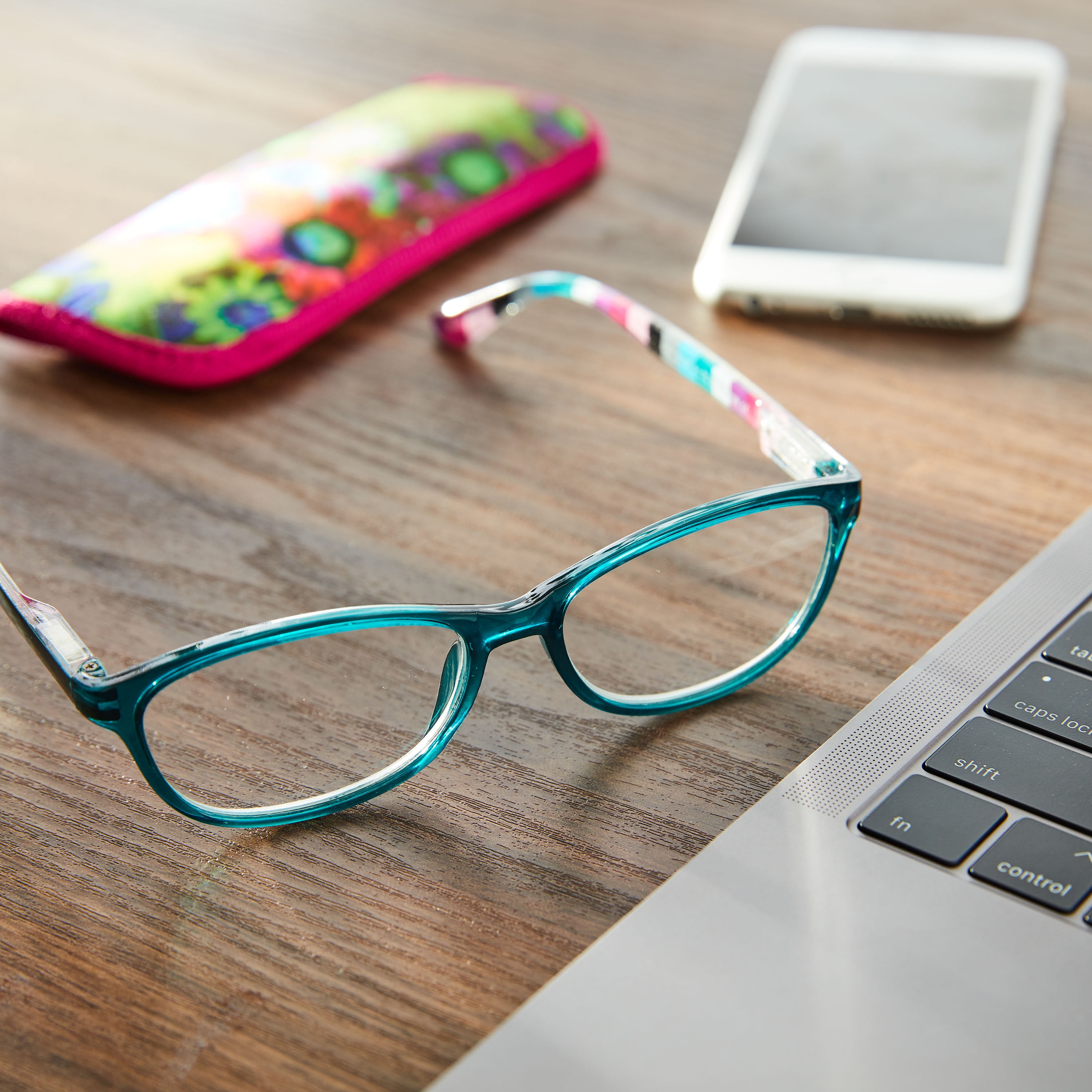 Lilly　0504 Equate Women's Lily Rectangle Reading Glasses with Case