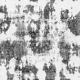 thumbnail image 1 of Ahgly Company Indoor Square Abstract Gray Modern Area Rugs, 8' Square, 1 of 4