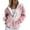 Light Pink, variant on kaondbfi Hoodied Sweatshirts for Graceful Women Activewear Hooded Zip for Jacket Coat Printed Fall Sweatshirt Outwear with Pockets Womens Summer Fall Fashion Tops