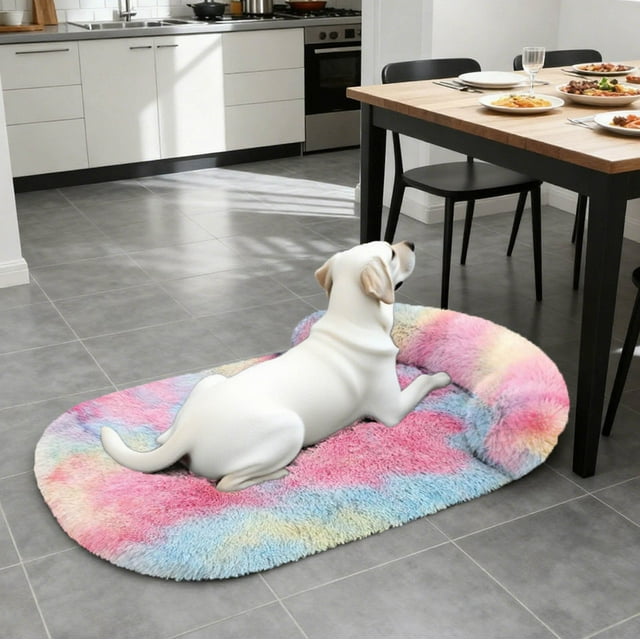 Lit Orthopédique Apaisant pour Chien pour Grandes Races avec Mousse Mémoire, Conception de Sofa, Housse Amovible Lavable et Confort de Cage à Oeufs Sans Fond Lit pour Animal