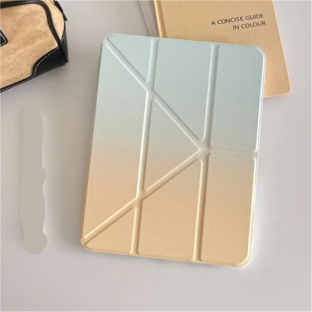 Étui Support avec Couvercle pour iPad Air Pro M4 10.9 11 12.9 13 Pouces 4th 5th 6th 7th 8th 9th 10th Generation Étui Rigide Transparent