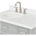 thumbnail image 7 of Ariel D037SLWQOVOGRY Kensington 37" Free Standing Single Oval Basin Vanity Set - Grey, 7 of 7