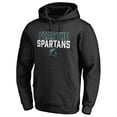 thumbnail image 2 of Men's Black Michigan State Spartans Hometown Collection Pullover Hoodie, 2 of 3