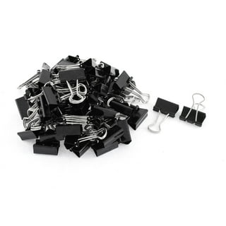Coofficer Extra Large Binder Clips 2-Inch (24 Pack), Big Paper Clamps for  Office Supplies, Black