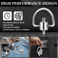 thumbnail image 4 of HVAC Locking Cap Key, Versatile Tool for Locking Key Tamper Multi Key for HVAC 410A and R22 for Refrigerant Safe Caps, 4 of 5