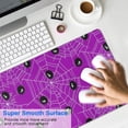 thumbnail image 4 of Long Mouse Pads for Desk,Spider Web Halloween Pattern Desk Mats on Top Of Desks, Desk Mouse Pad Extra Large with 3mm Non-Slip Base and Stitched Edge for Gaming,Office,Work,Home 31.5x11.8in, 4 of 5