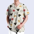thumbnail image 4 of Uniformes médicos de enfermera con estampado de Mickey Mouse de Disney, cuello en V, manga corta, bolsillo, ropa de trabajo, uniformes médicos, accesorios, 4 of 5