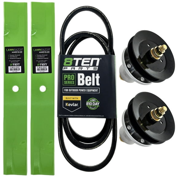 8TEN Blade Spindle Belt Kit for Exmark Metro Five Speed 103-6580 36-inch MK1009742