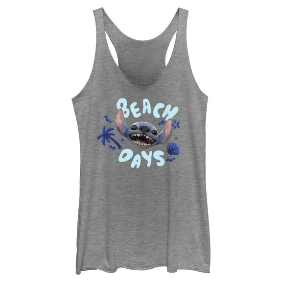 Womens Lilo & Stitch Beach Days Racerback Tank
