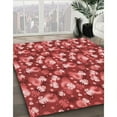 thumbnail image 2 of Ahgly Company Indoor Rectangle Patterned Love Red Area Rugs, 8' x 12', 2 of 6