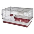 thumbnail image 3 of Midwest Wabbitat Lapin de Luxe Maison Blanc, Rouge 39,50 X 23,75 X 19,75 X quot;, 3 of 4