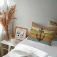 thumbnail image 6 of Lumbar Pillow Covers 20x12 Inch Set of 2, Nautical Anchor Waterproof Outdoor Pillow Covers, Farmhouse Vintage Old Wooden Grain Decorative Cushion Pillowcases for Couch, Sofa, Bed, Garden, Patio, 6 of 9