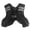 Black 6 lbs 2.72KG, variant on Professional Gym Vest With Iron Sand Reflective Weighted Training Vest for Running Cycling and Crosses Training