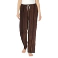 thumbnail image 2 of Goofa Vintage Wood Printed Soft Pajama Pants for Women, Wide Leg Comfy Casual Lounge Yoga Pants-Large, 2 of 9