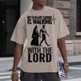 thumbnail image 5 of Ankishi Christian T Shirts for Men Washed Crewneck Oversized Cotton T Shirts Distressed Casual Clothes for Travel Dating, 5 of 7