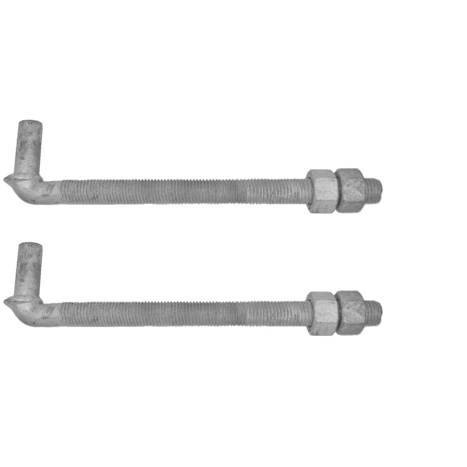 JBolt Post Hinge 8" Hinge Bolts Thru the Post Includes Nuts JBolt
