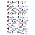 thumbnail image 1 of MPP Braided Poly Dog Control Slip Leads Assorted Color Vet Rescue Kennel Bulk Packs (36 Leads), 1 of 1