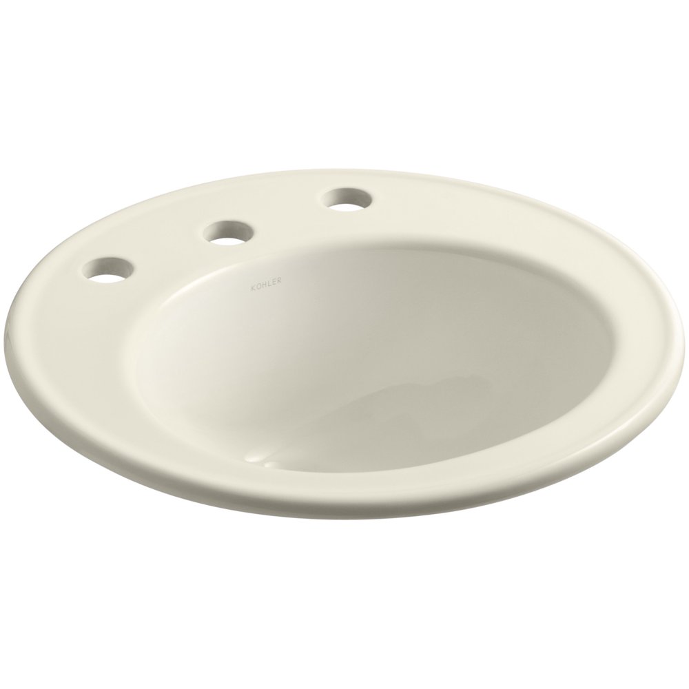 Kohler K22028 Brookline 19" Drop In Bathroom Sink