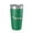 Green, variant on Roanoke Rapids Lake Map Tumbler Travel Mug Insulated Laser Engraved Coffee Cup North Carolina 20 oz White