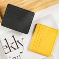 thumbnail image 2 of Card Wallet Credit Card Holder Slim Front Id Small Compact Leather Card Case Card Holder, 2 of 4