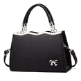 thumbnail image 1 of Bolso Bandolera Negra Dama Mano Impermeable De Viaje Laptop negro, 1 of 5